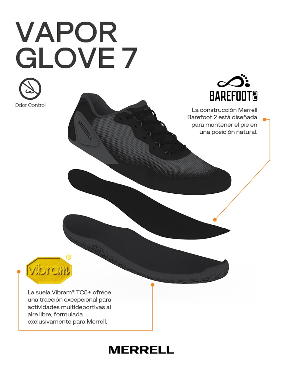 Tenis Merrell Vapor Glove para hombre