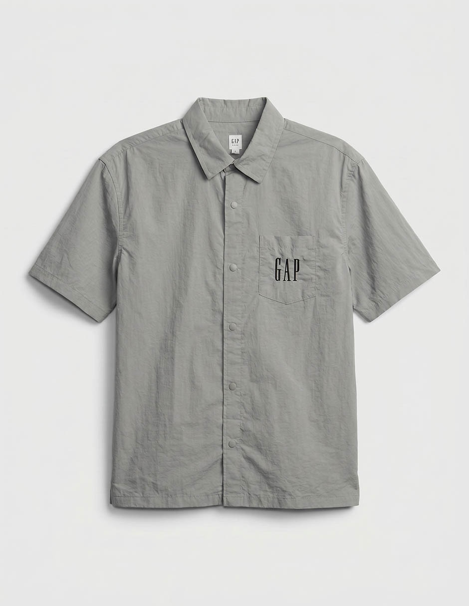 Camisa casual de algodón manga corta para niño 2