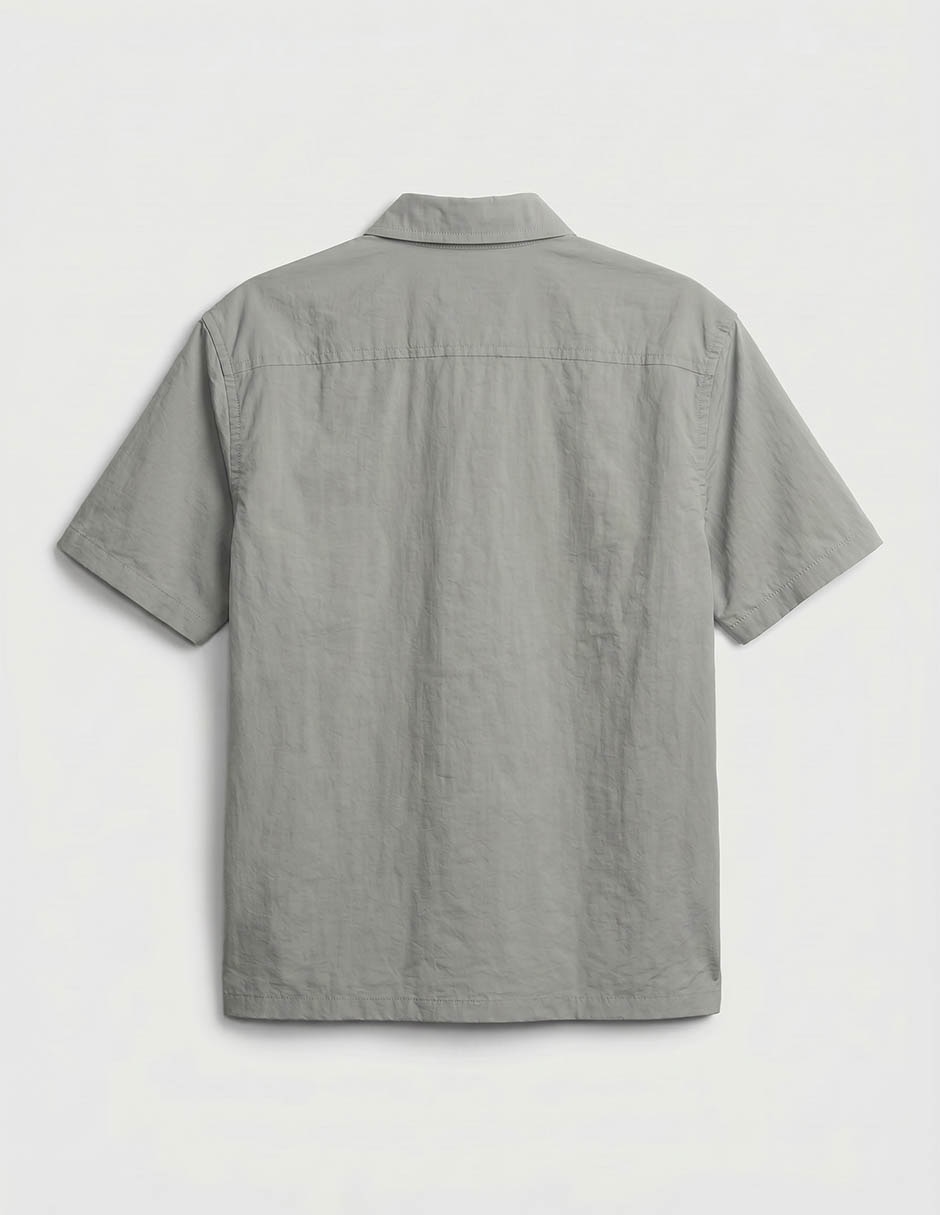 Camisa casual de algodón manga corta para niño 3