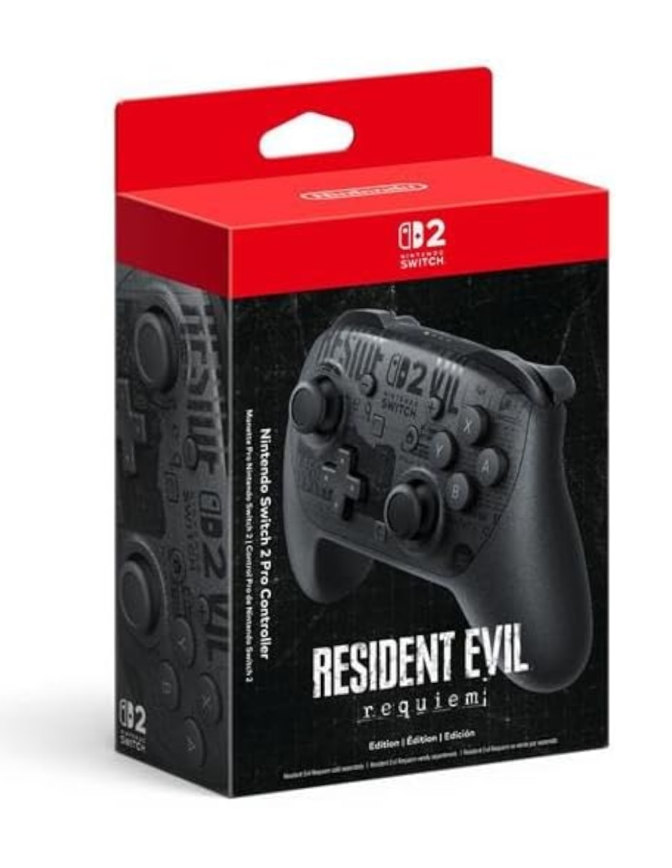 Control inalámbrico para Switch 2 edición limitada Resident Evil Requiem