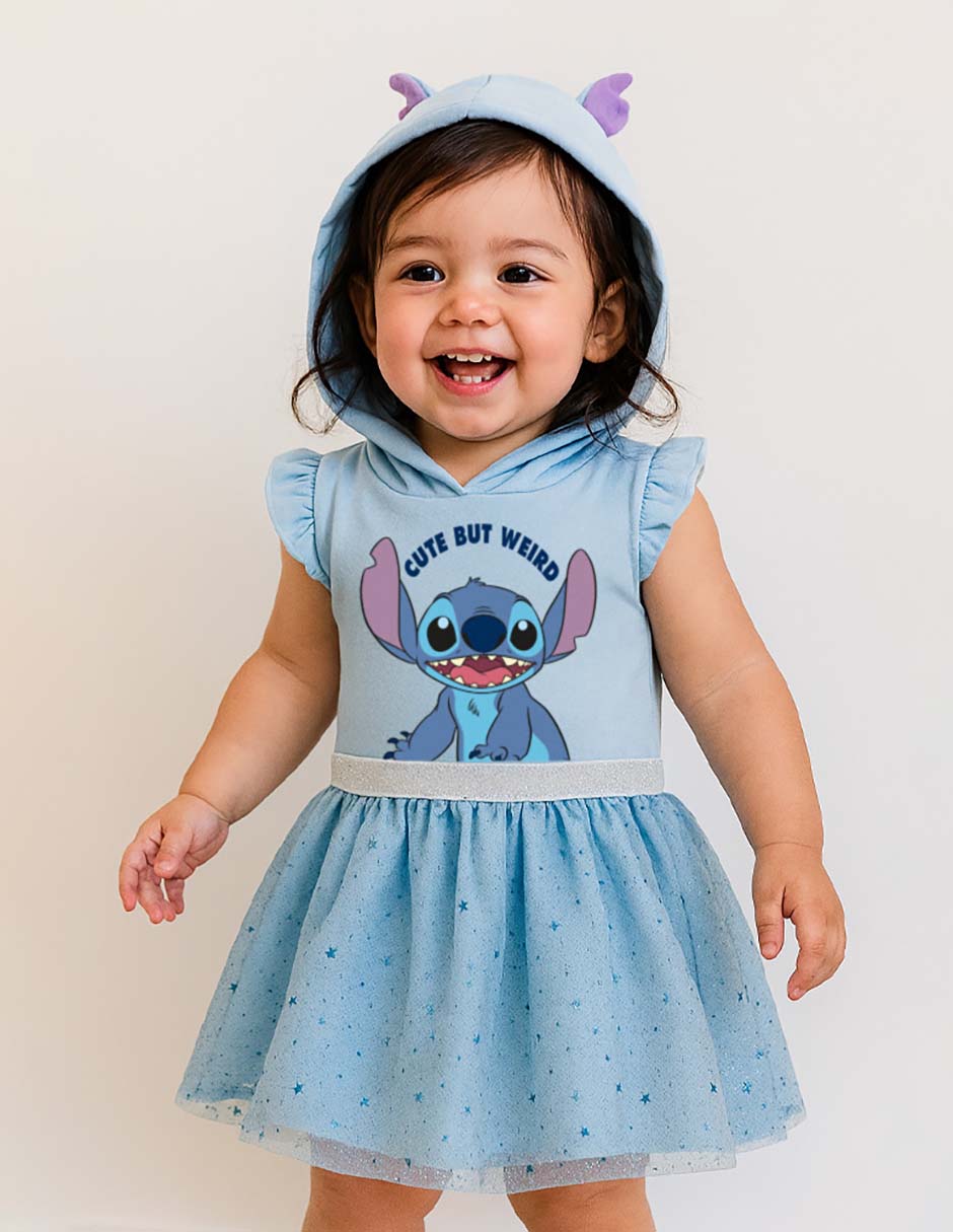 Vestido Disney manga regular para niña Vestido Disney manga regular para niña