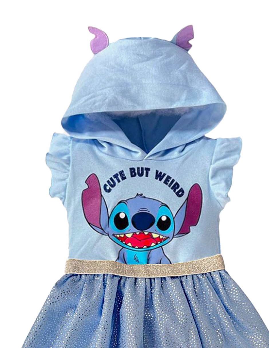 Vestido manga regular para niña 4