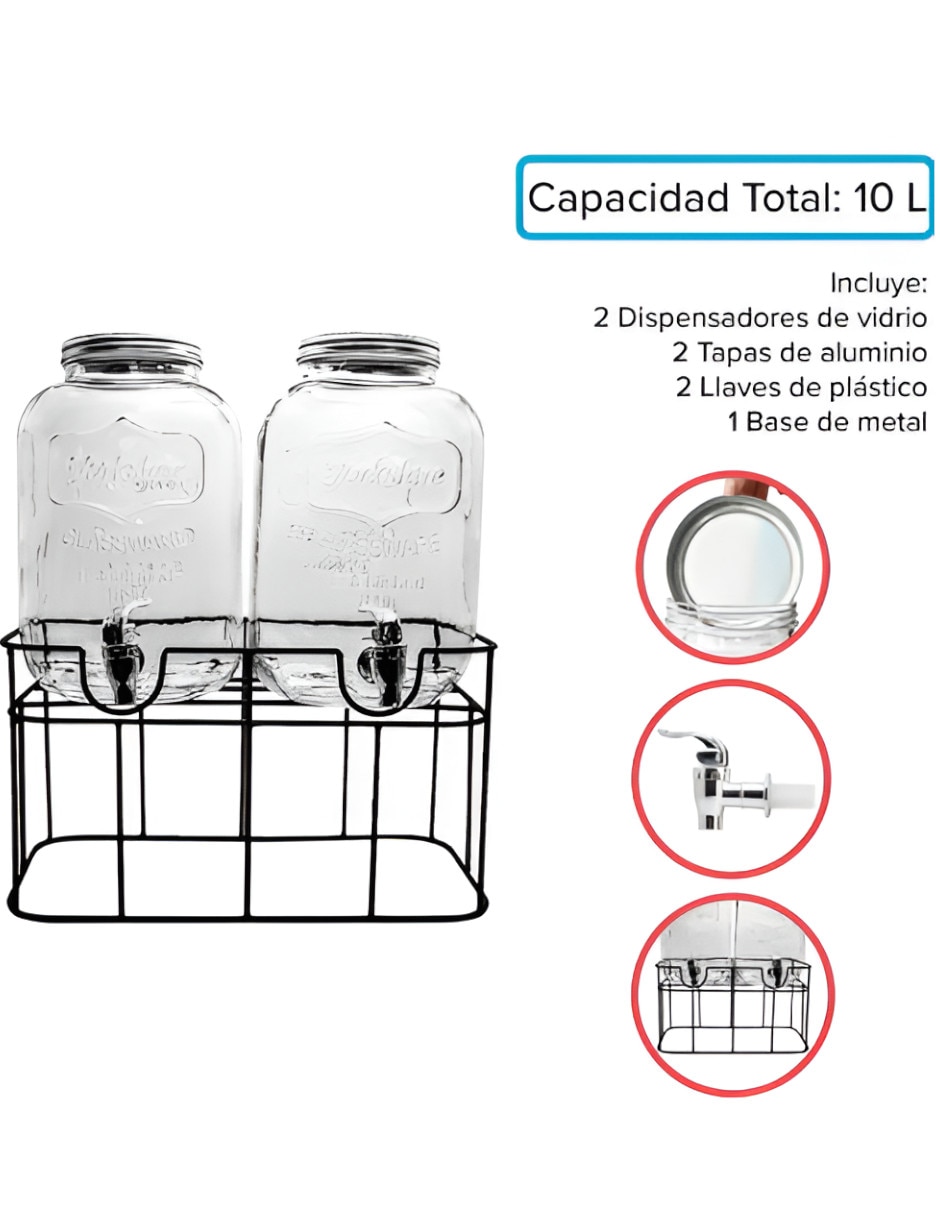 Vitrolero de vidrio 2