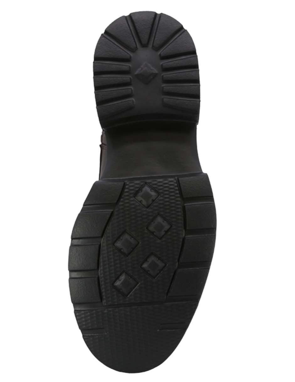 Triples casual de piel para hombre