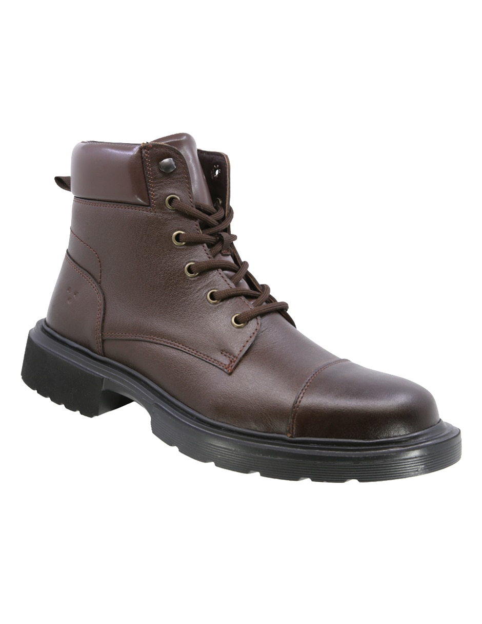 casual de piel para hombre
