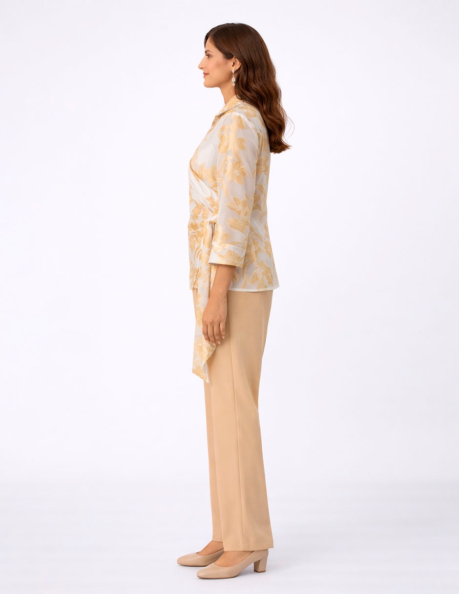 Conjunto de blusa y pantalón celavie night para mujer