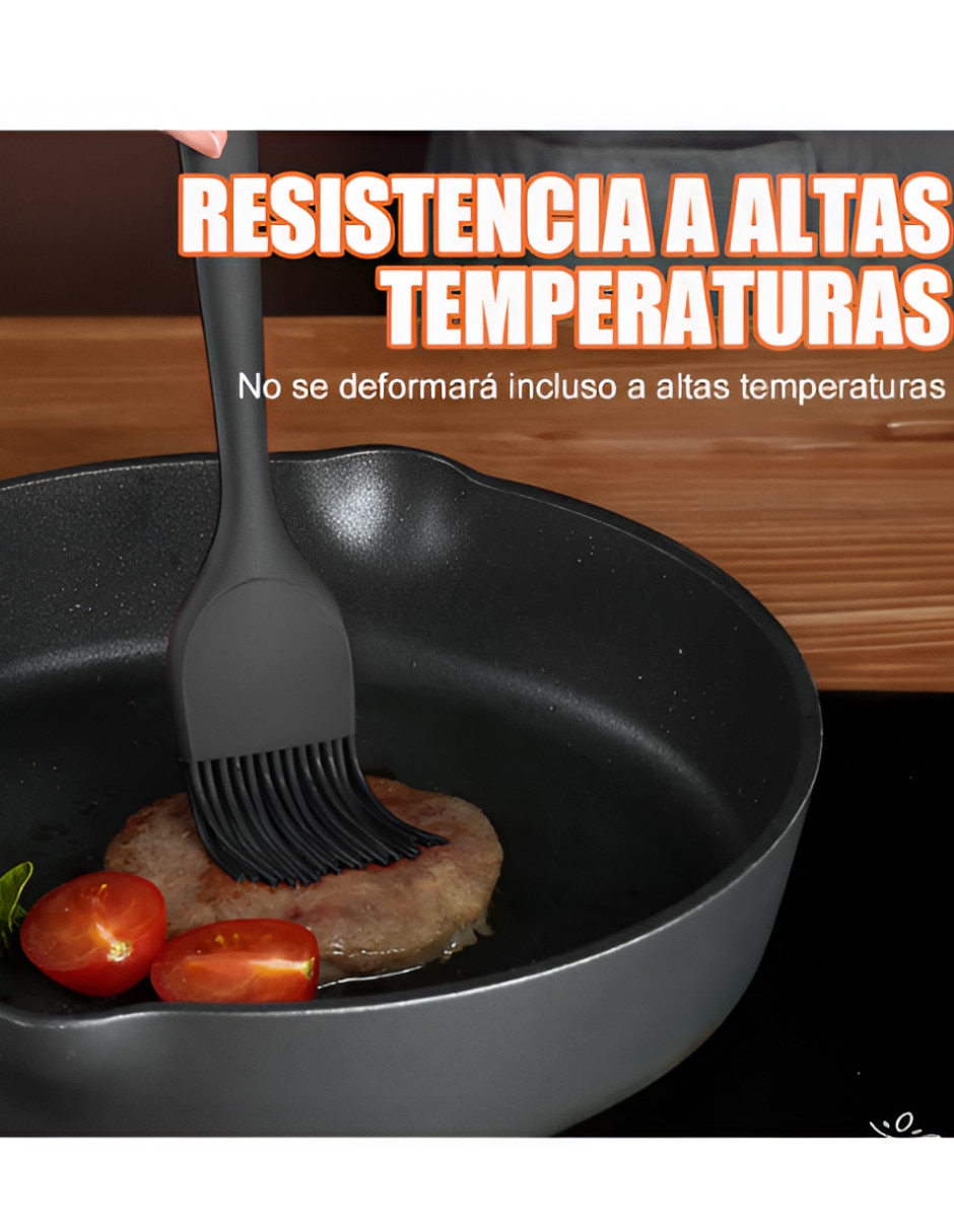 Set espátulas de silicón 4