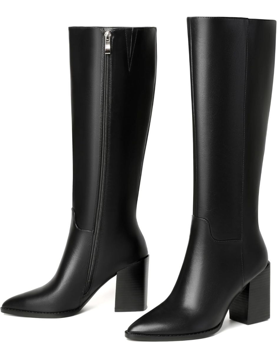 Bota abajo de la rodilla para mujer 4