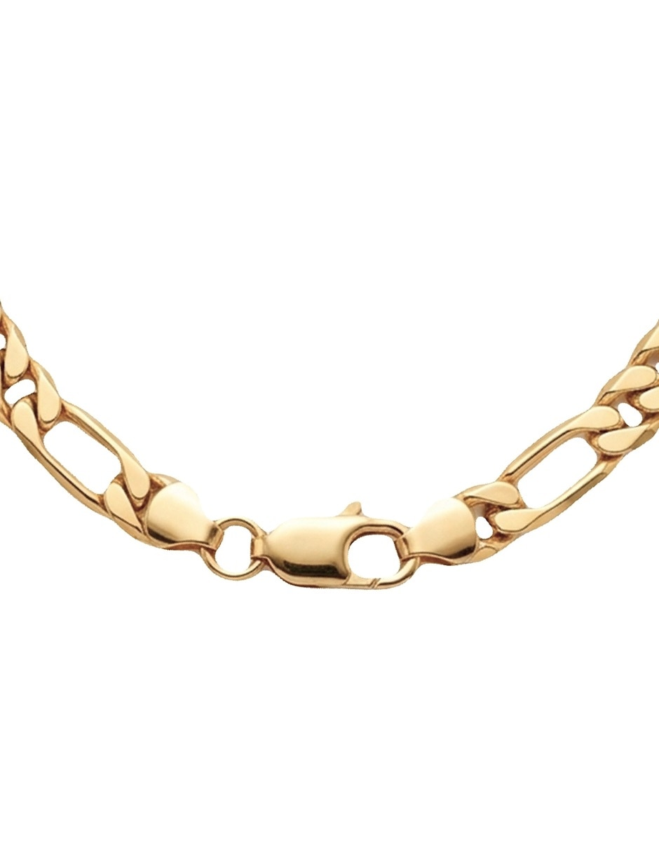 Cadena de eslabones Horoz con acabado chapa de oro 18 k