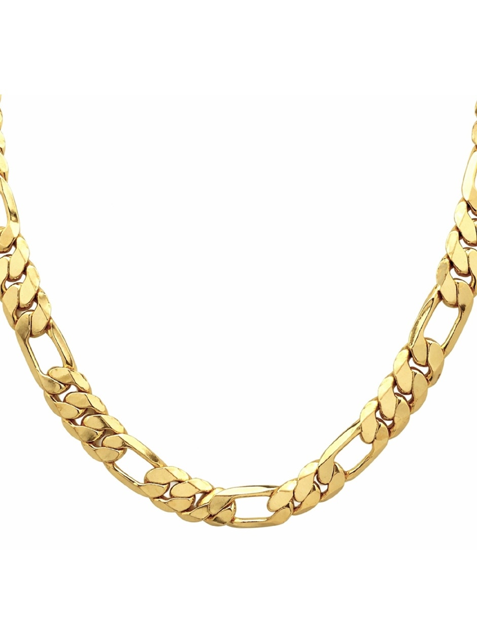 Cadena de eslabones Horoz con acabado chapa de oro 18 k