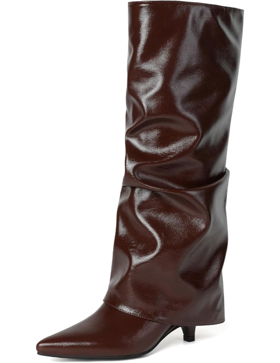 Bota abajo de la rodilla para mujer