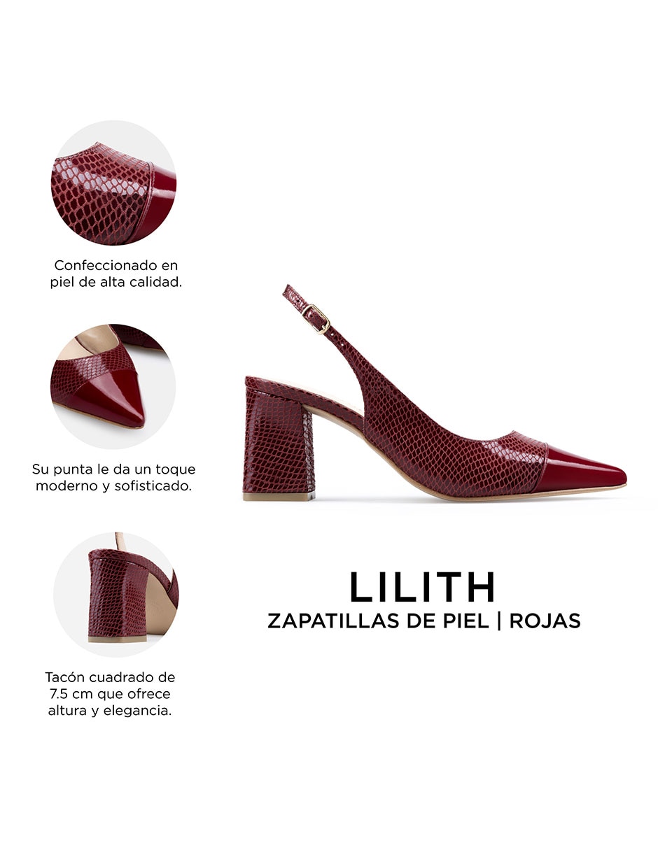 Zapatilla piel Davenia