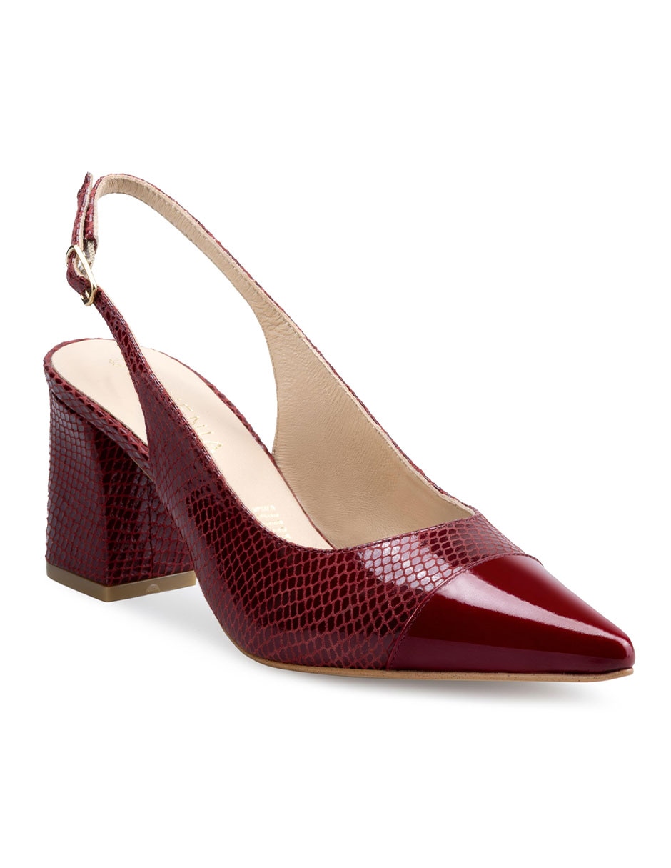 Zapatilla piel Davenia