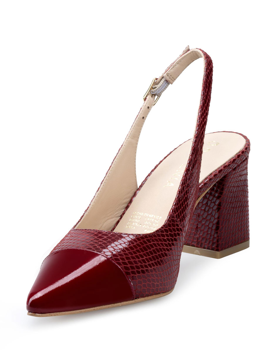 Zapatilla piel Davenia