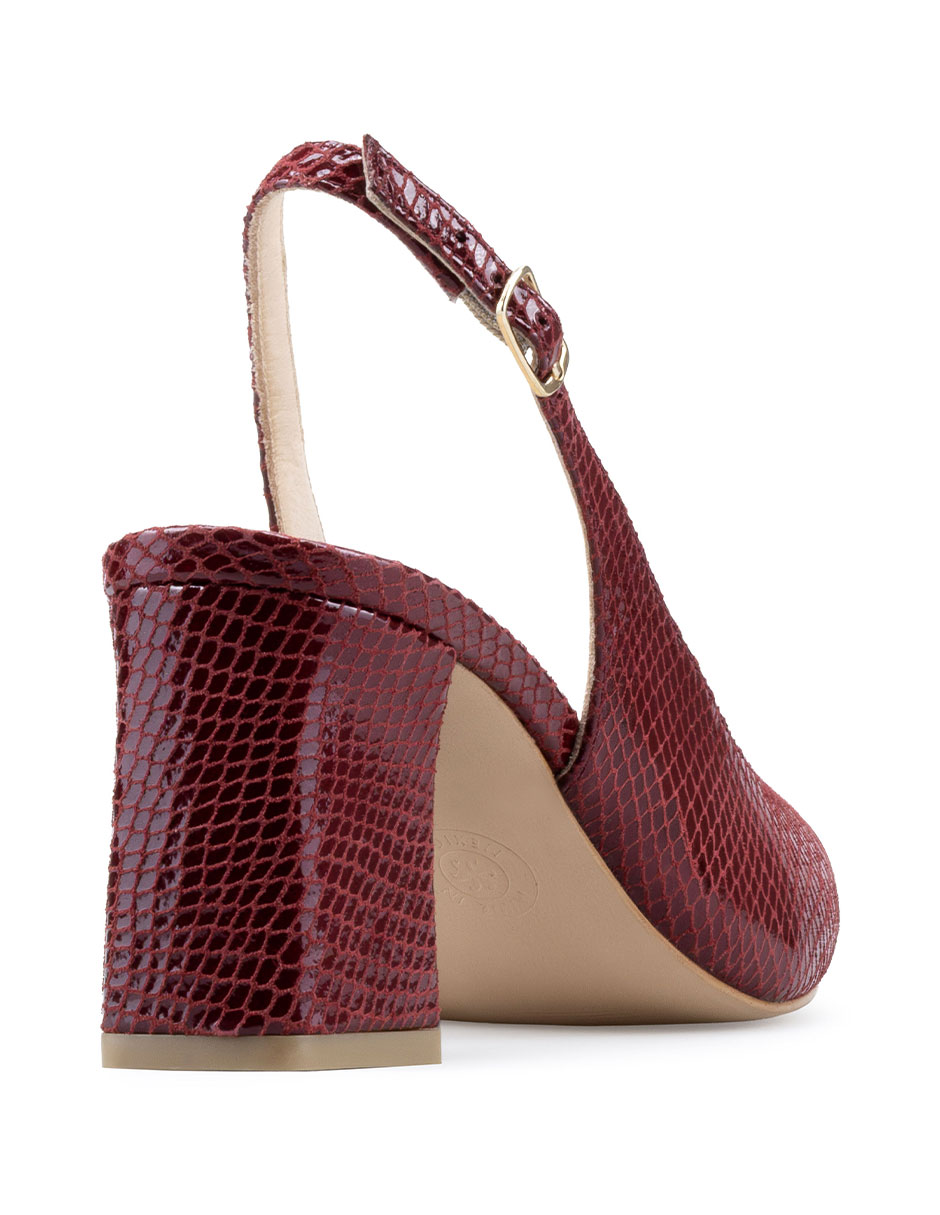 Zapatilla piel Davenia