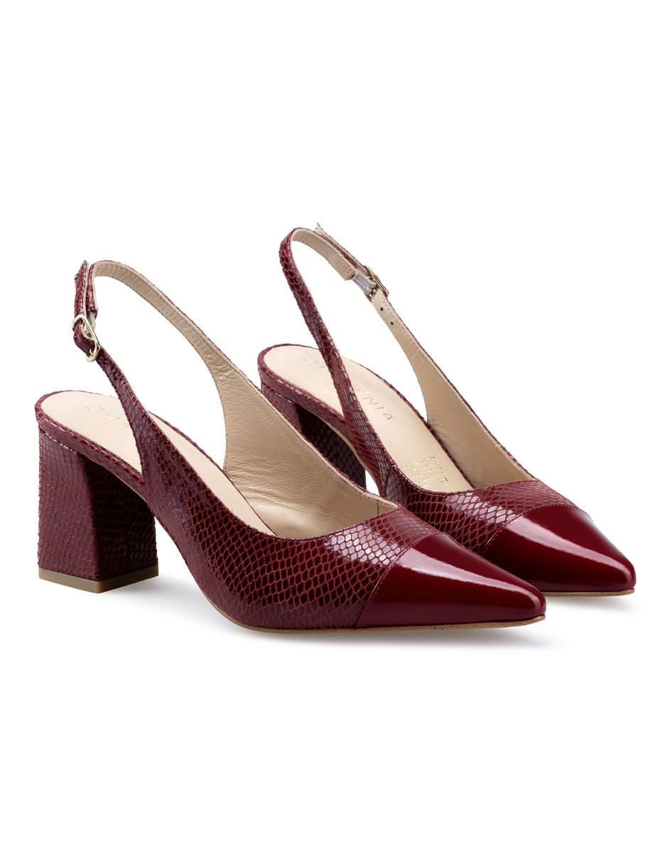Zapatilla piel Davenia