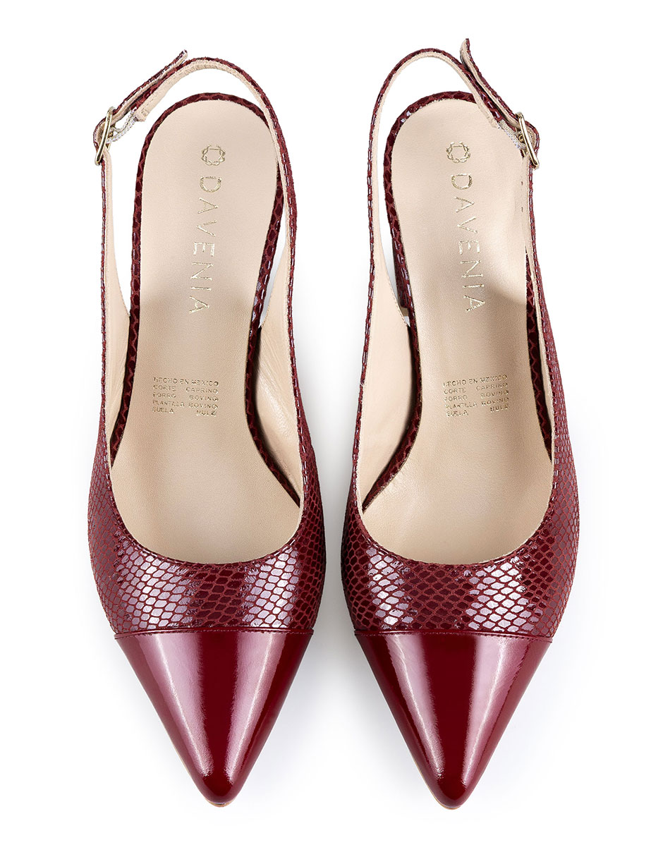 Zapatilla piel Davenia