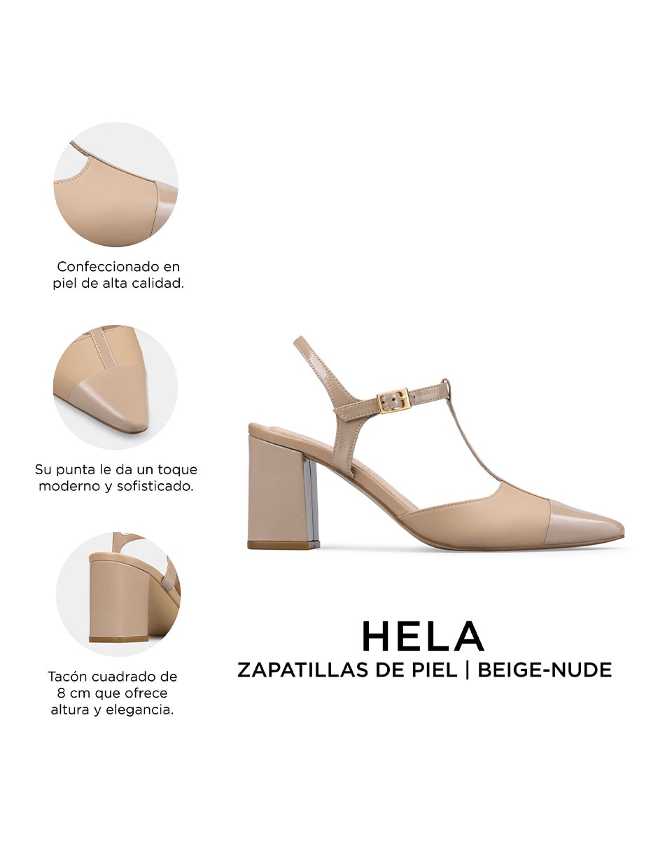 Zapatilla piel Davenia
