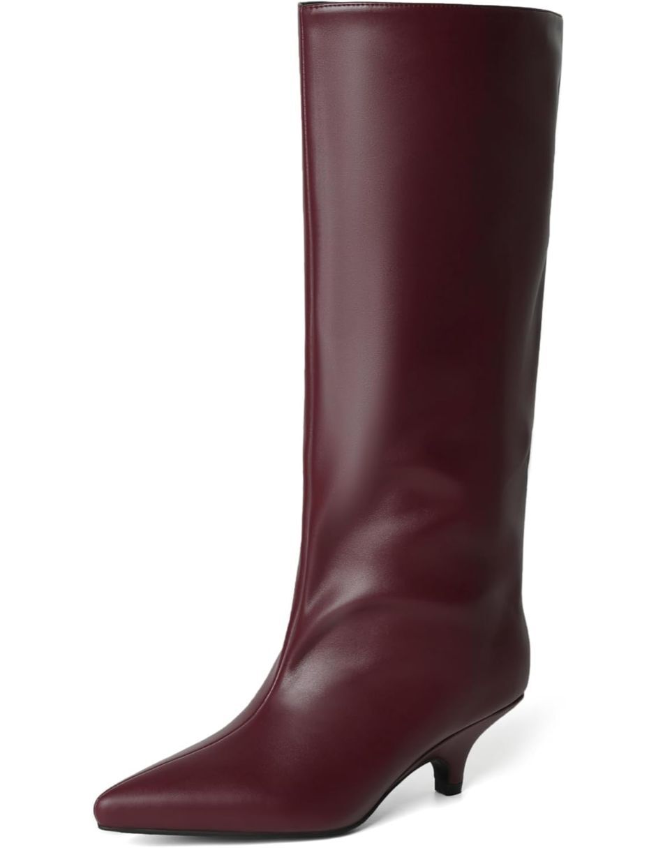 Bota abajo de la rodilla para mujer