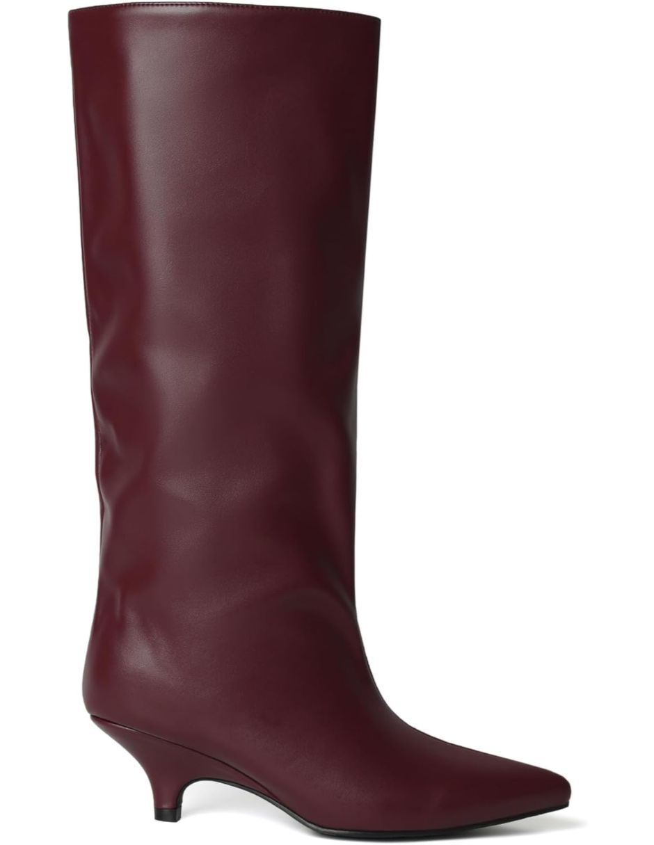 Bota abajo de la rodilla gwin para mujer