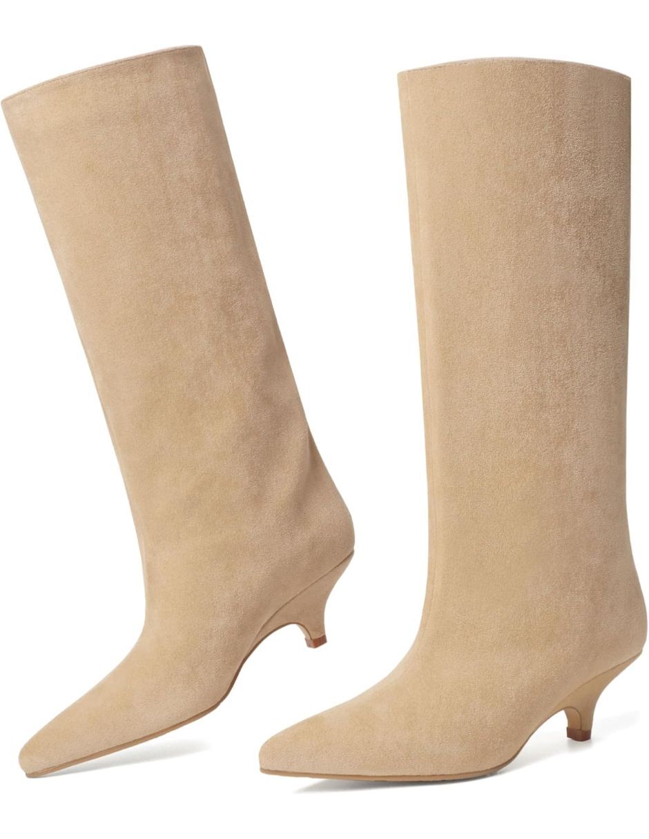 Bota abajo de la rodilla gwin para mujer