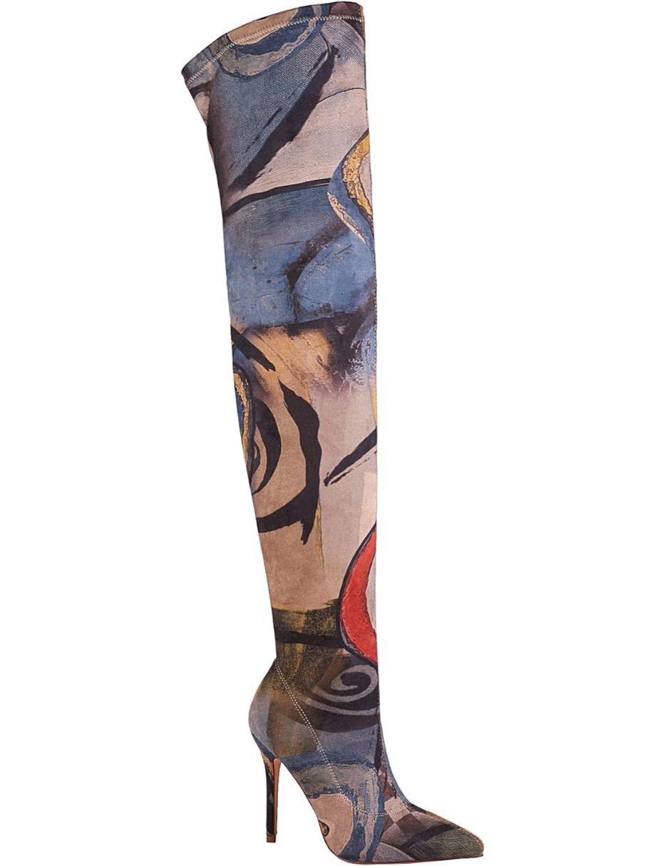 Bota arriba de la rodilla para mujer 4
