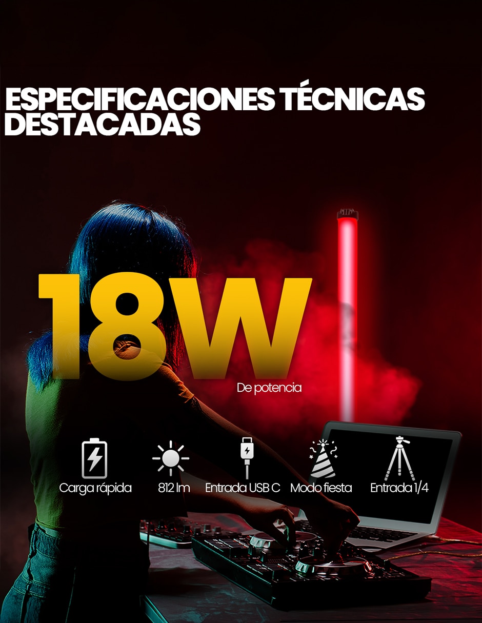 Barra de luz LED Livlux G50