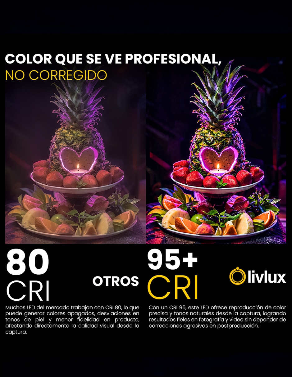 Barra de luz LED Livlux G50