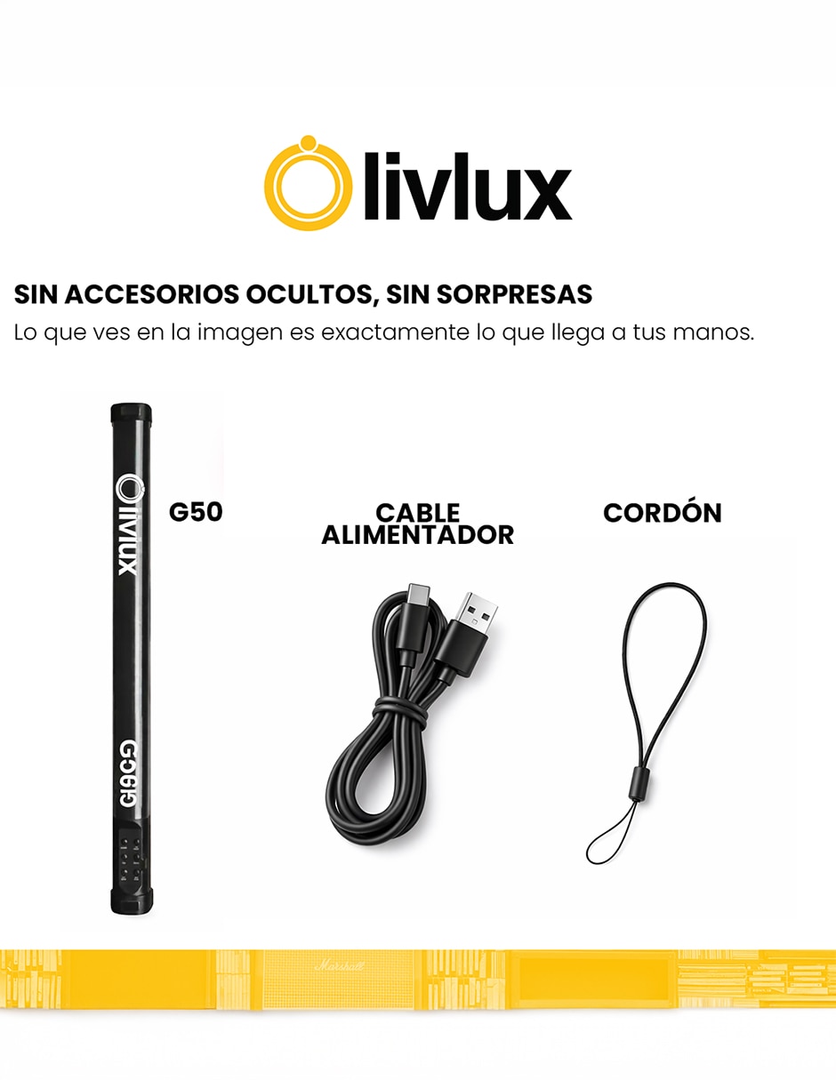 Barra de luz LED Livlux G50