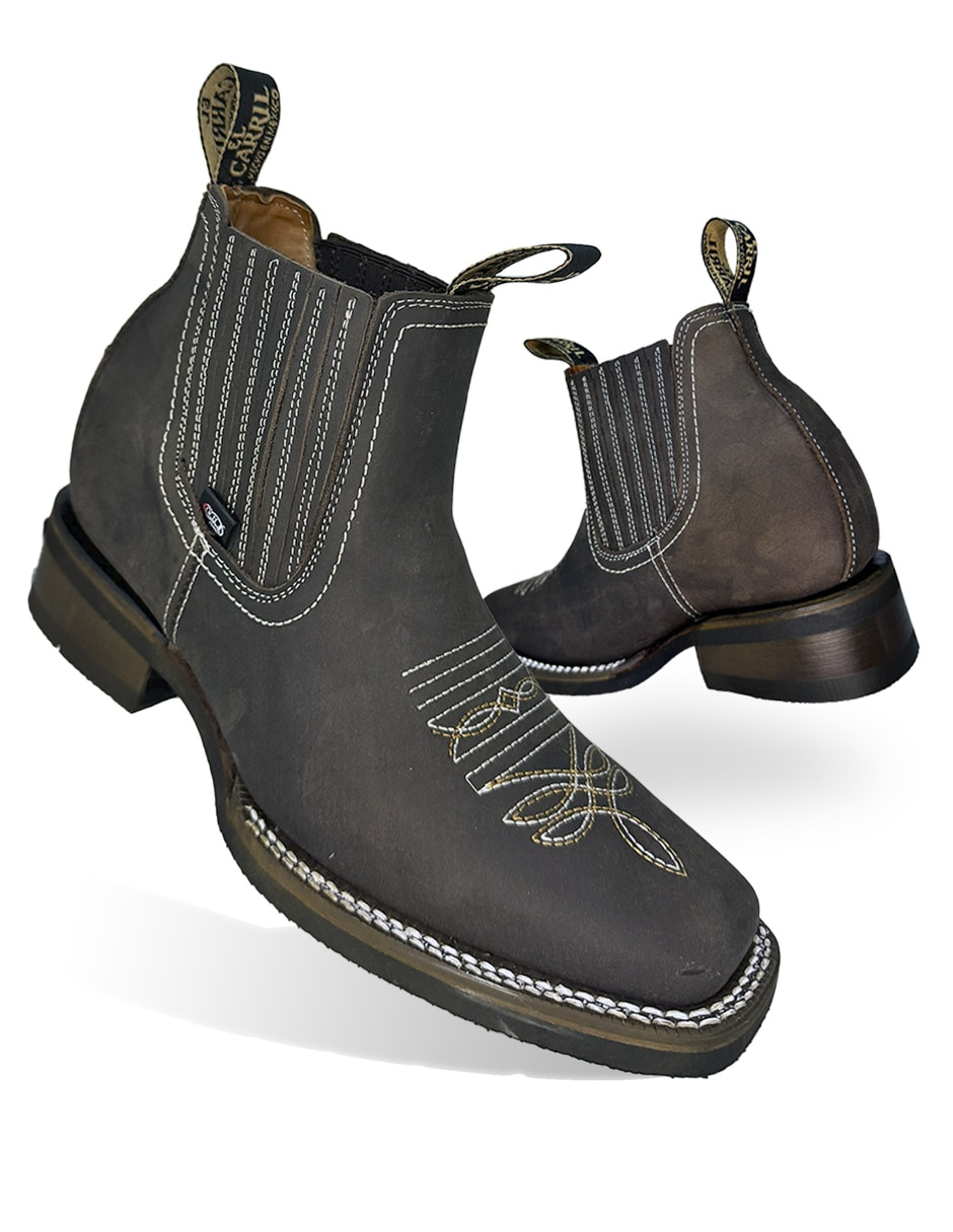 Botín de piel para hombre 2