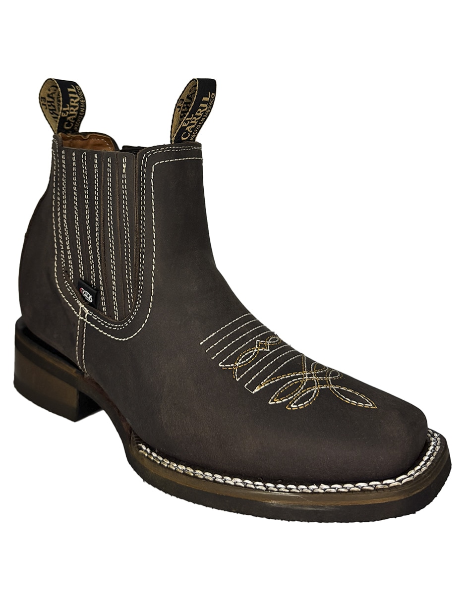Botín de piel para hombre 3