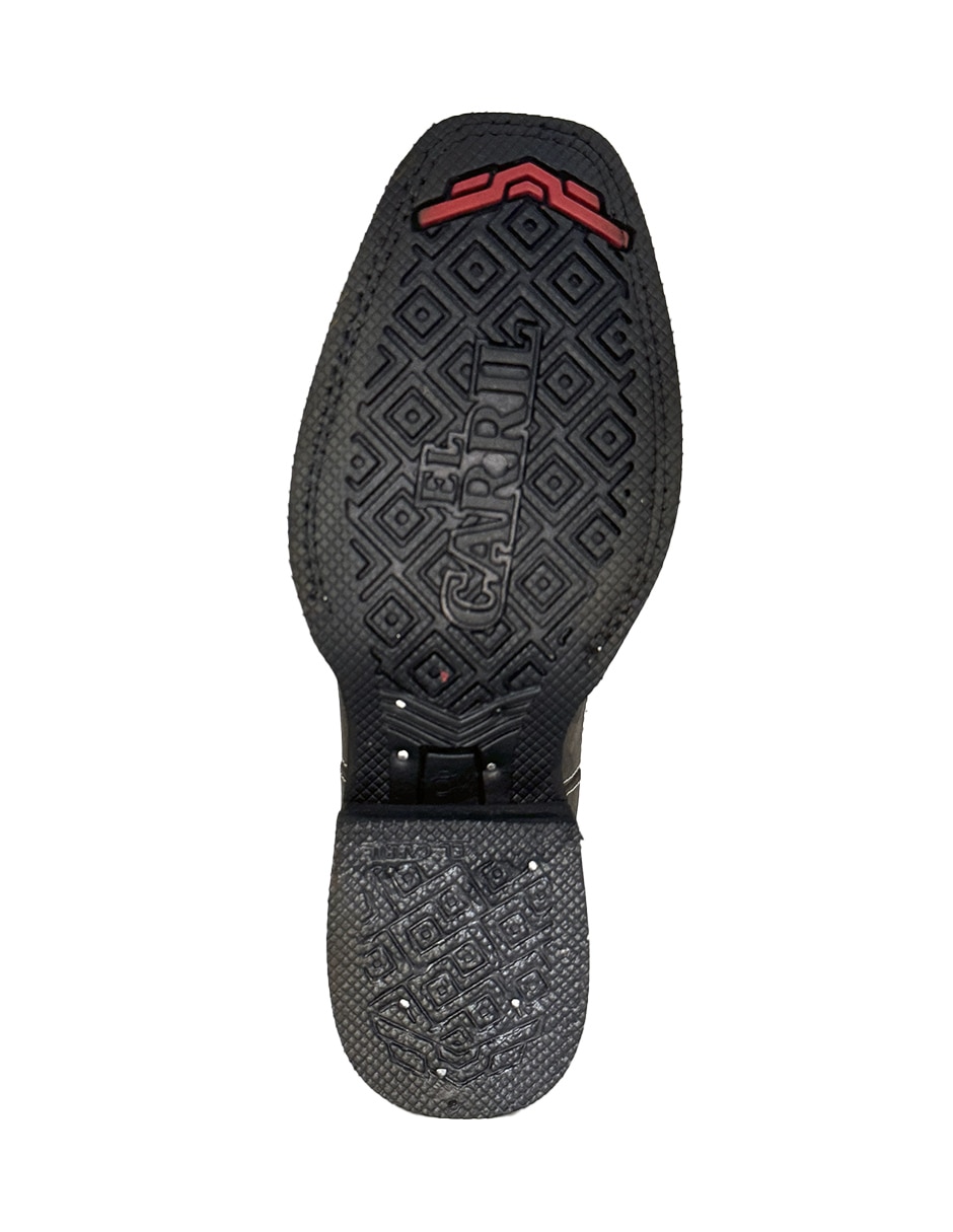 Botín de piel para hombre 6