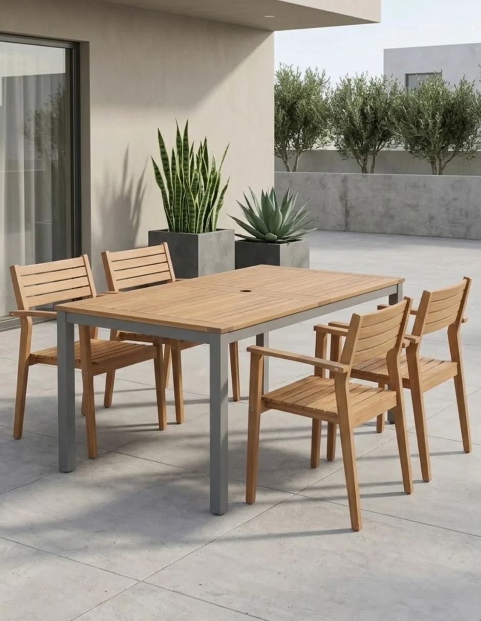 Comedor Birmingham MIDTOWN CONCEPT para 4 personas de Madera