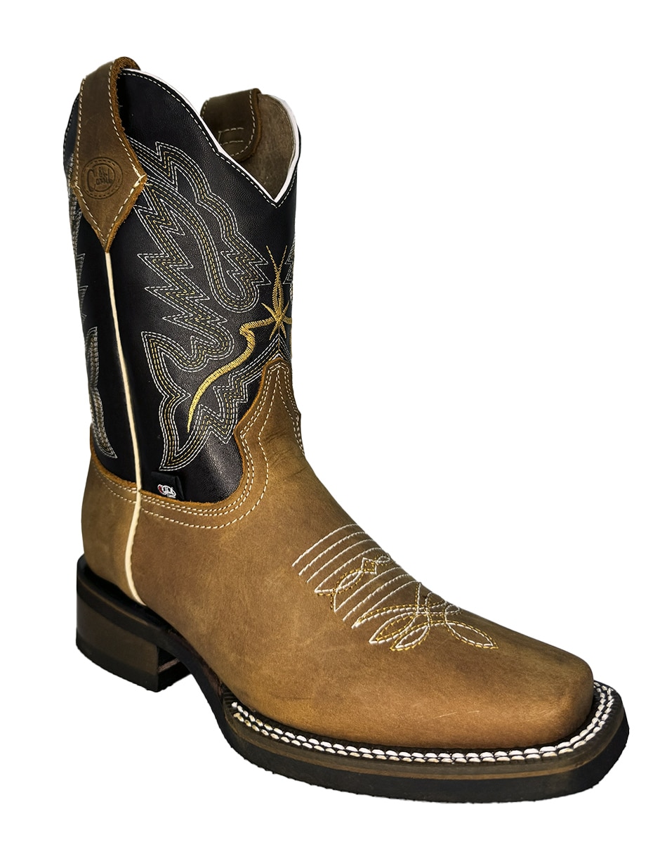 Bota El carril de piel para hombre