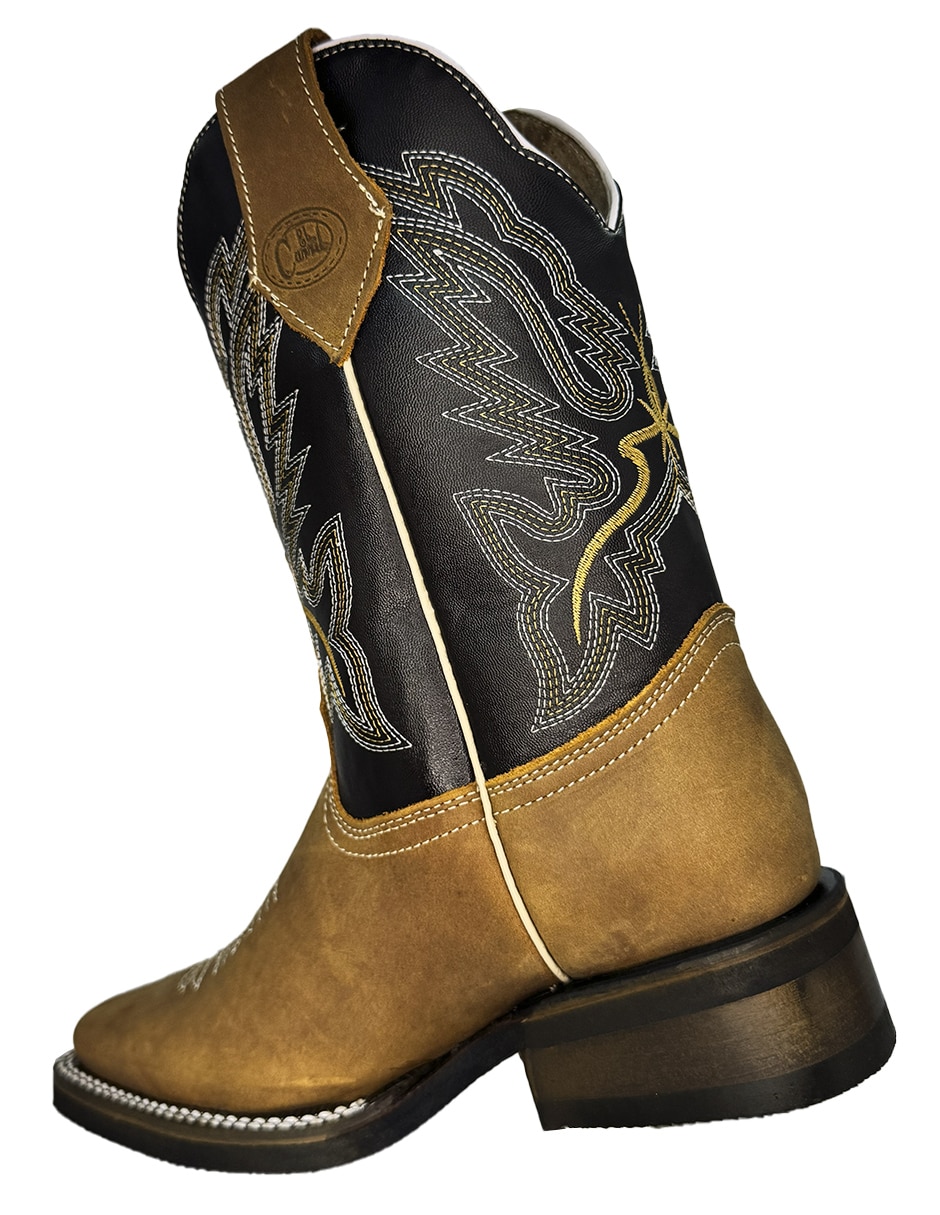 Bota El carril de piel para hombre