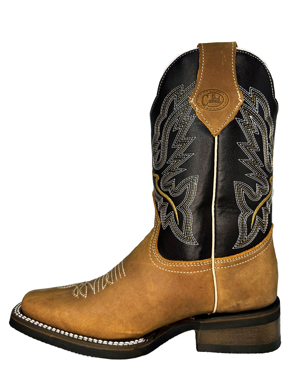 Bota El carril de piel para hombre
