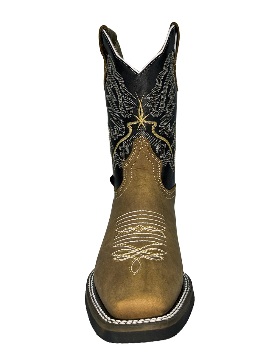 Bota El carril de piel para hombre
