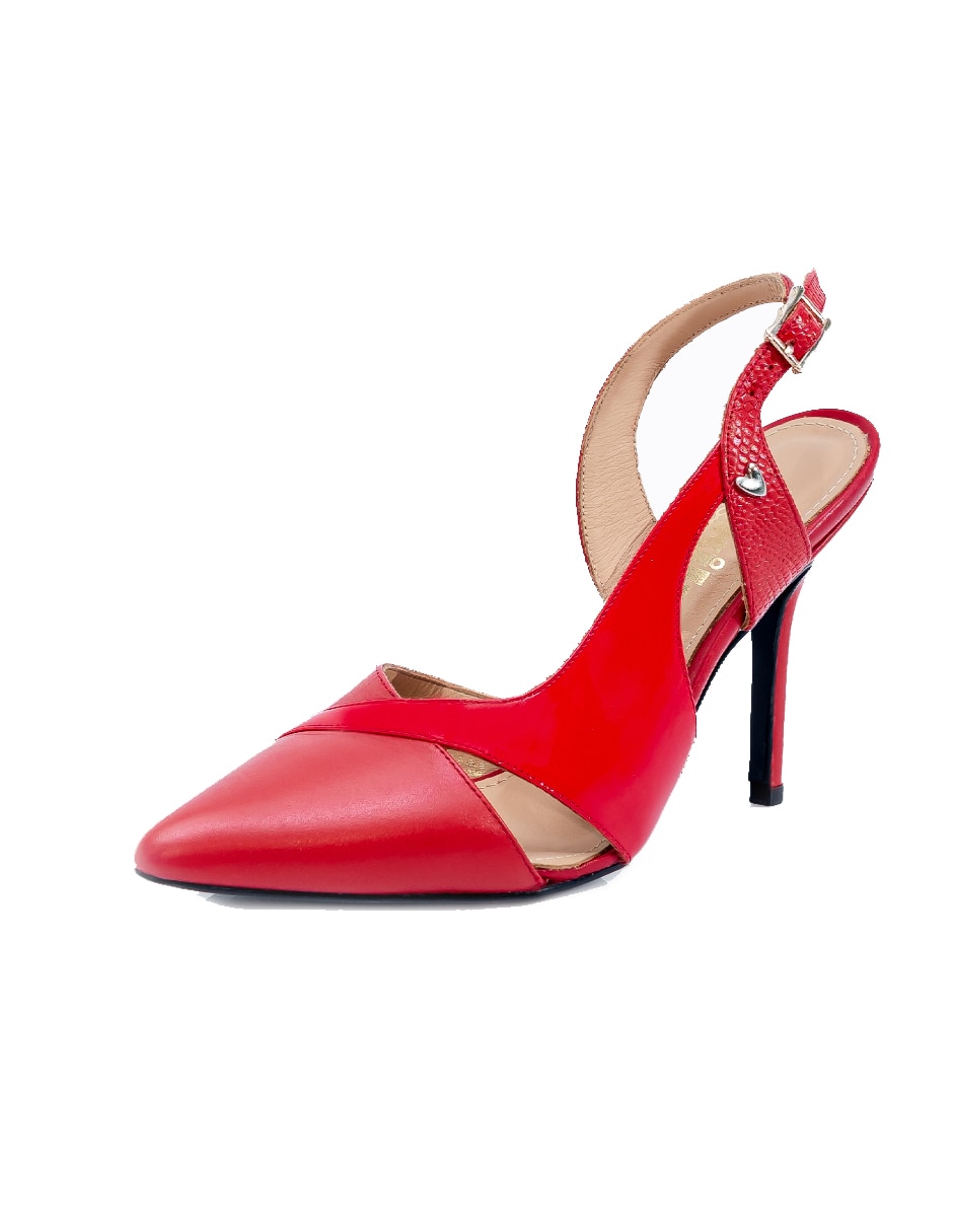 Zapatilla de piel Pikiki