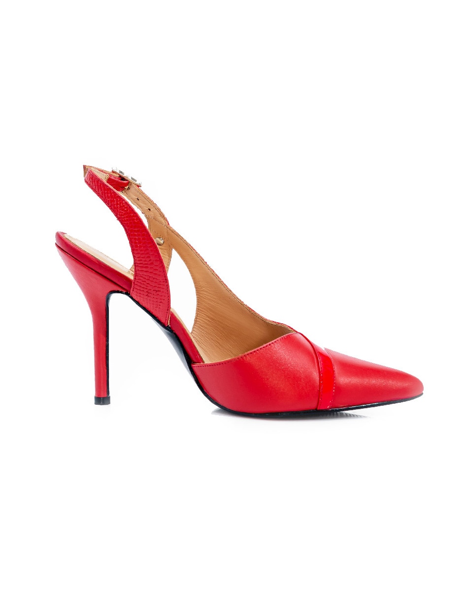 Zapatilla de piel Pikiki