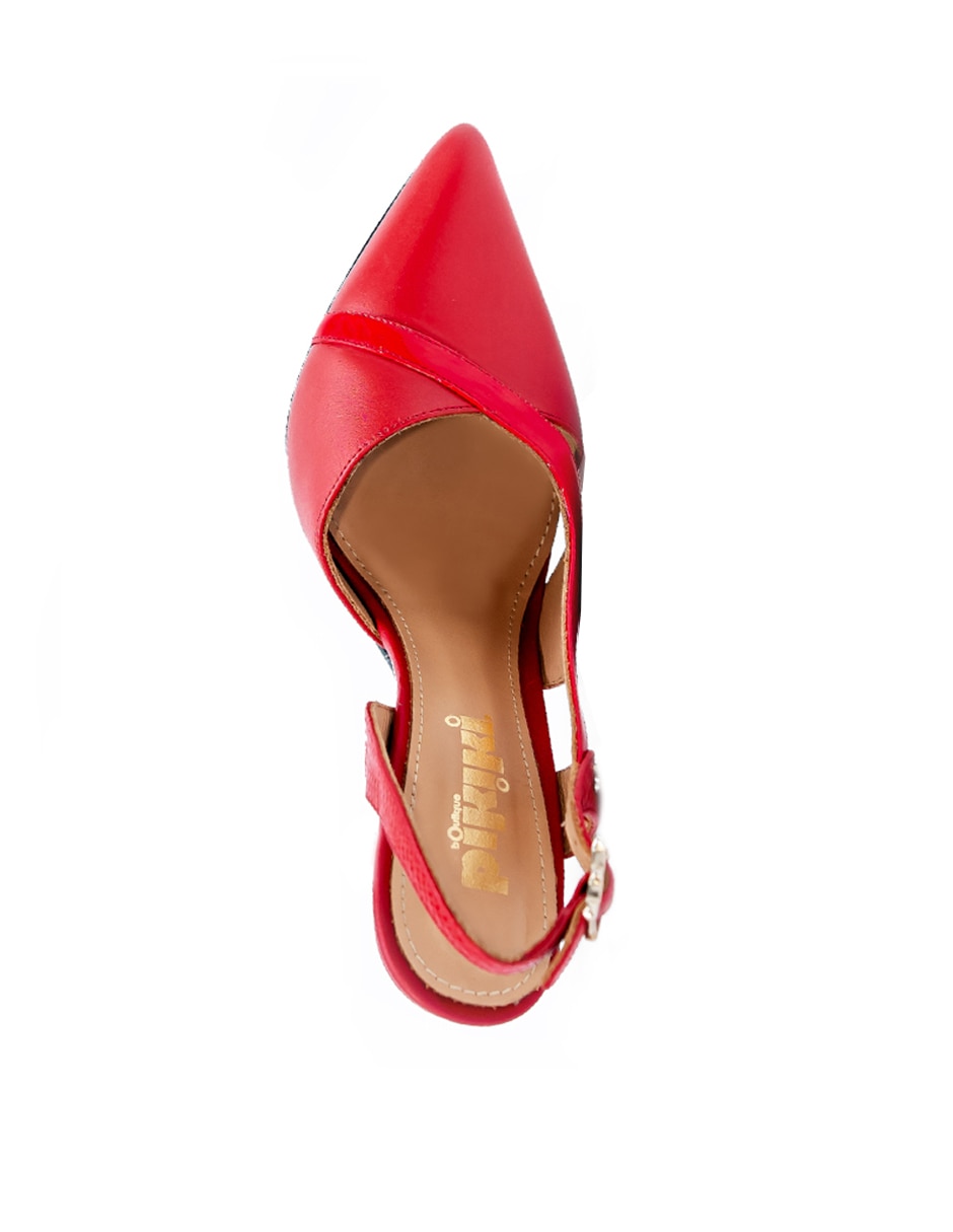 Zapatilla de piel Pikiki