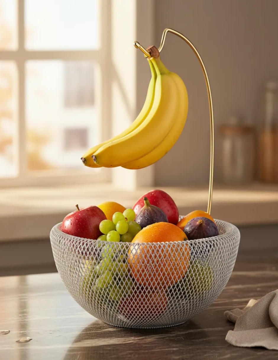 Frutero Ideen Home de acero inoxidable