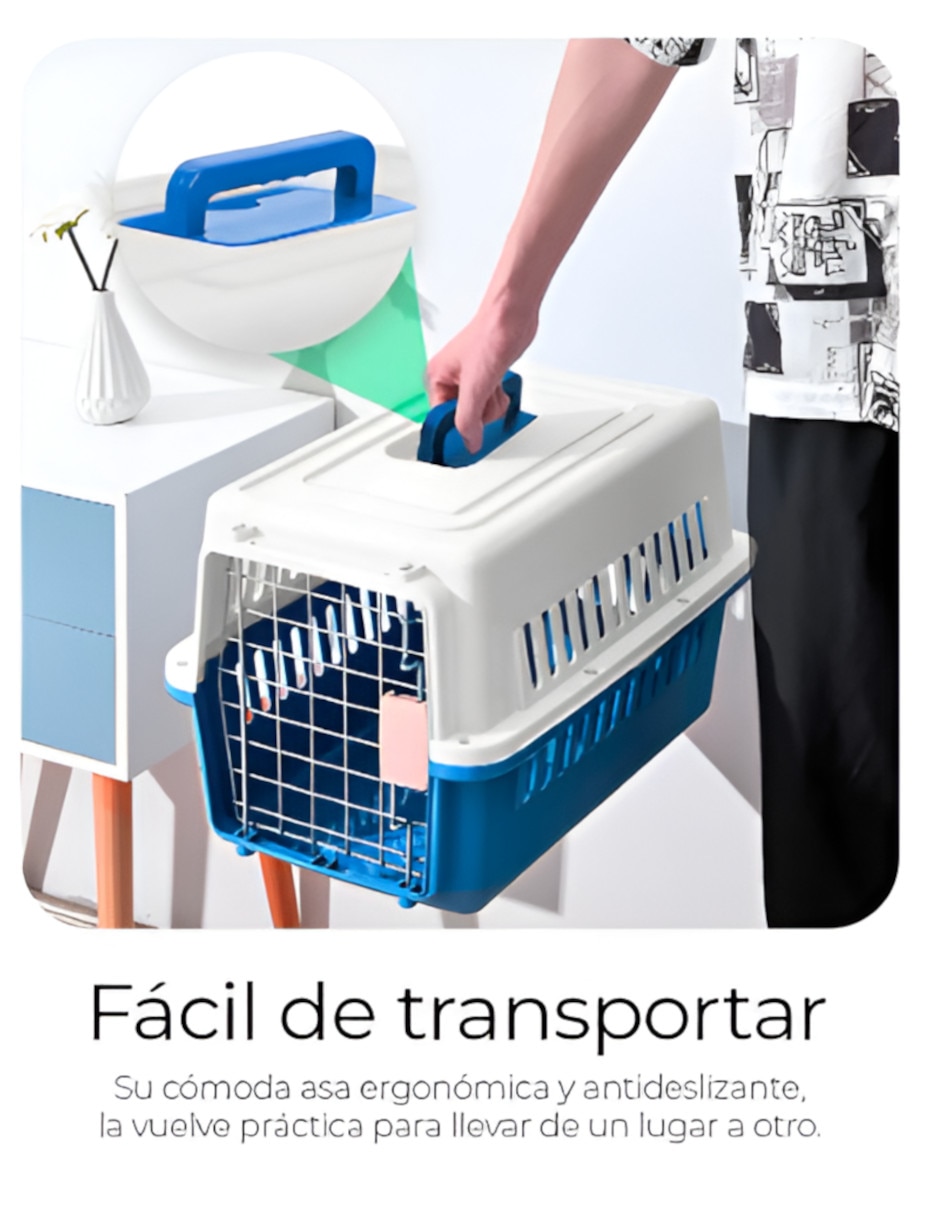 Jaula para perro de plástico 3