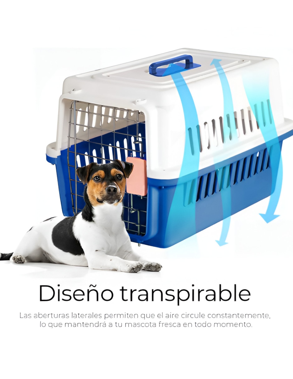 Jaula para perro de plástico 4