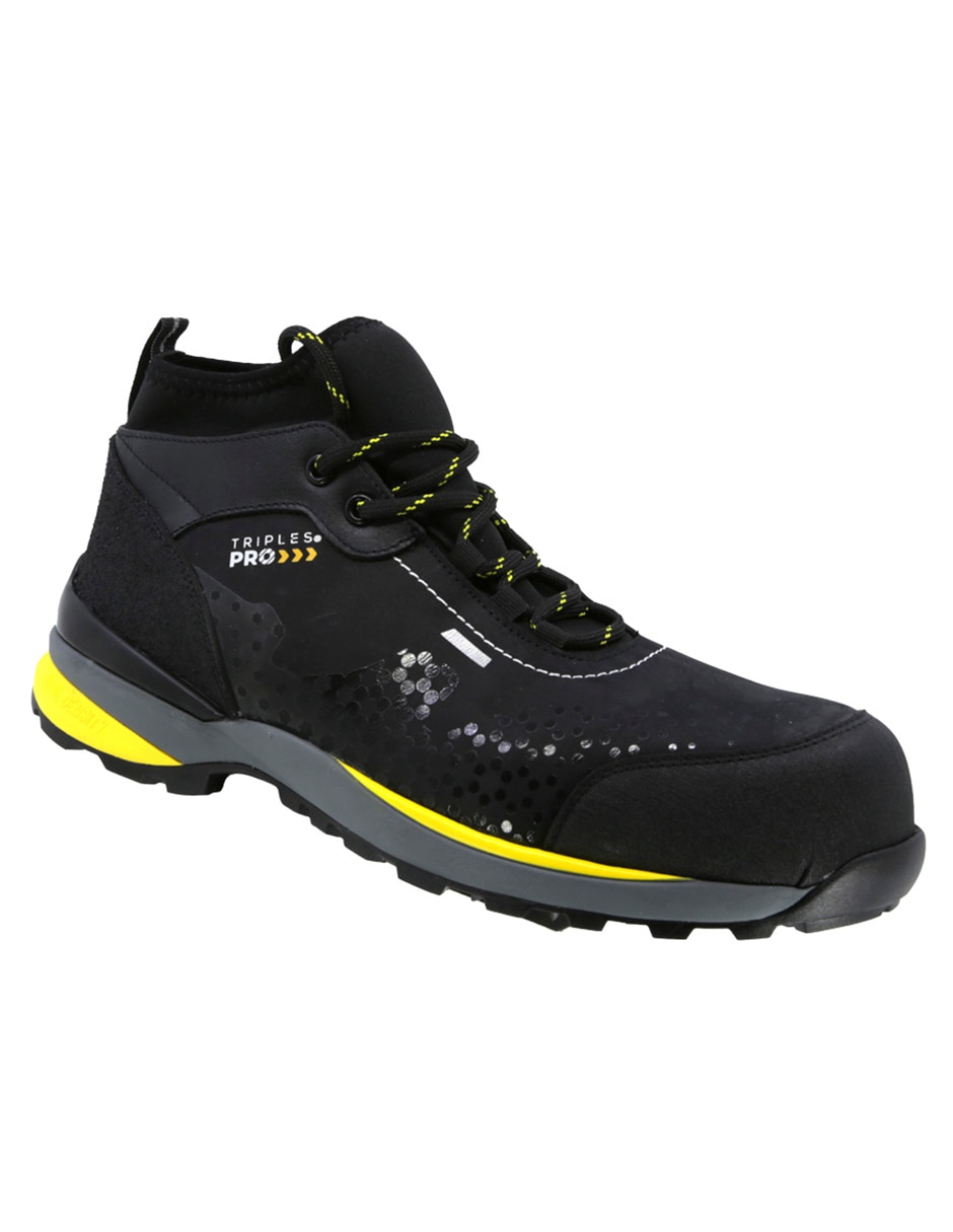 Bota Industrial de piel para hombre