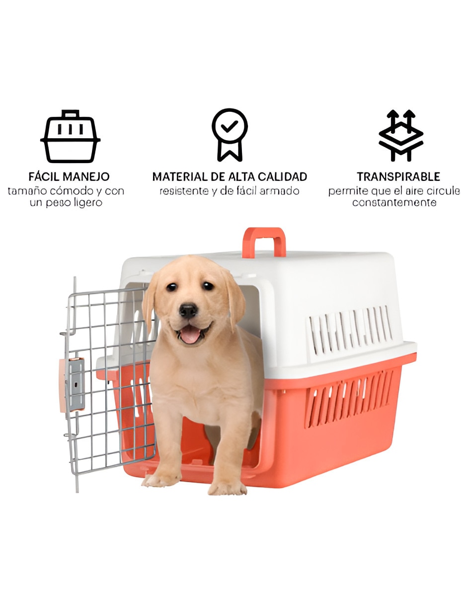 Jaula para perro de plástico 4
