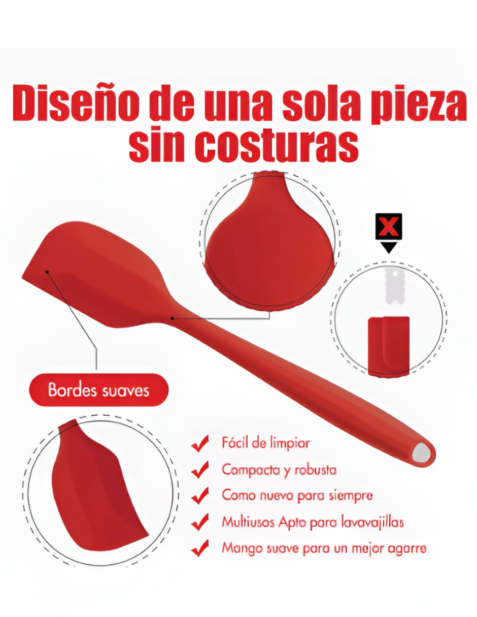 Set espátulas Xtelar silicón