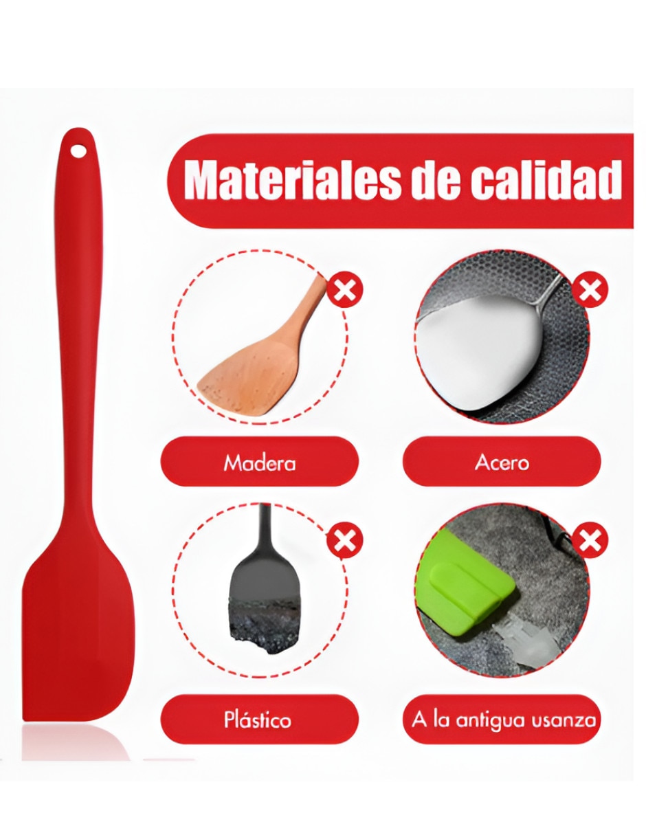 Set espátulas Xtelar silicón