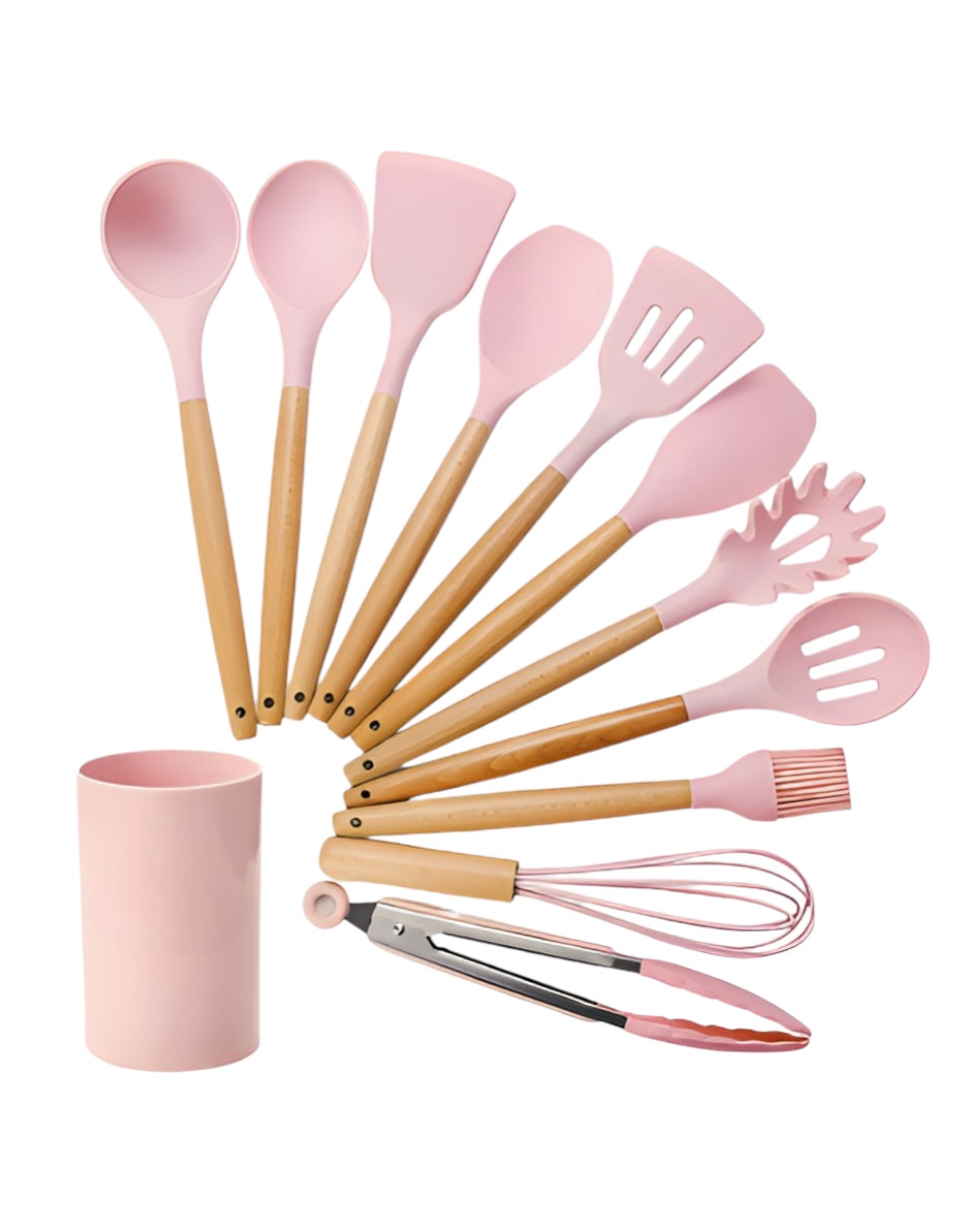 Set de espátulas silicón