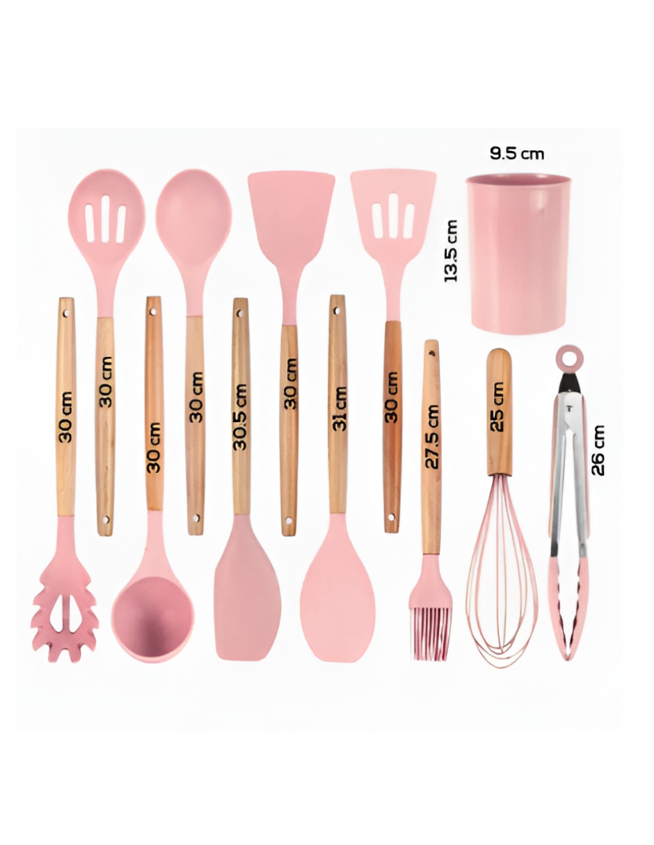 Set de espátulas silicón 3