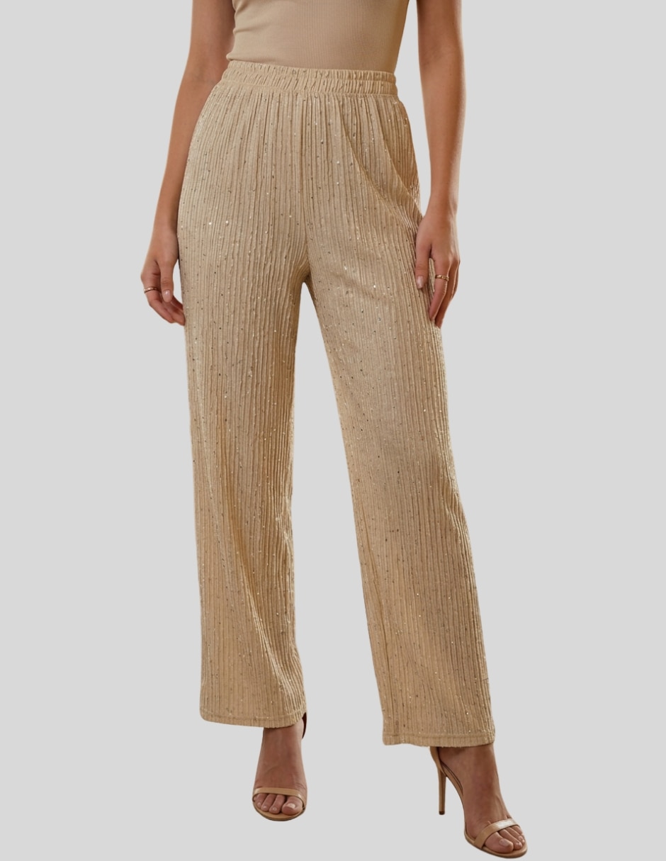 Pantalón de vestir recto para mujer Pantalón de vestir recto para mujer